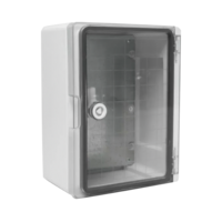 Корпус пластиковый ЩМПп STEKKER EBX60-6/04-65 IP65 c прозрачной дверью (280*210*130) пластик, серия ArcaWP65+