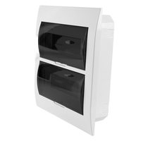 Бокс встраиваемый STEKKER EBX50-4/24-50 24 модуля, пластик, серия ArcaLight