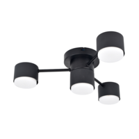 Светильник потолочный GX53 15Wx4, 230V, чёрный, AL268 GELA  Feron