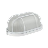 Светильник НБП 04-60-002 212х105х85мм E27,  max 60 Вт, алюм., стекло, решетка, IP54, белый