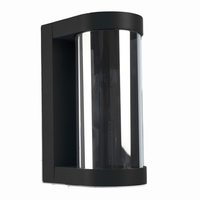 Светильник садово-парковый Feron DH1901, на стену, E27 230V, черный