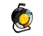 Катушка без провода 4-местная со шторками, с крышками STD44