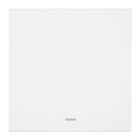 Выключатель 1-клавишный c индикатором (механизм), STEKKER, 250В, 10А, серия Мия, RSW10-3101-01, белая магнолия