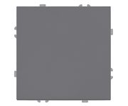 Переключатель 1-клавишный (механизм), СЗК, STEKKER, 250В, 10A, серия Эмили, RSW10-5105-10ZK, платиново-серый, soft touch