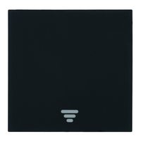 Выключатель 1-клавишный самовозвратный (механизм), STEKKER, 250В, 10А, серия Мия, RSW10-3112-05, черный бархат