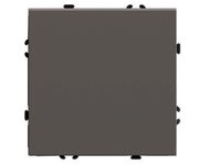 Переключатель перекрестный 1-клавишный (механизм), STEKKER, 250В, 10А, серия Эмили, RSW10-5110-09, антрацит, soft touch