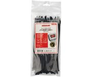 Хомут-стяжкa REXANT нейлоновая 200x3,6мм черная