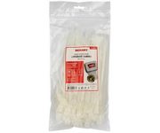 Хомут-стяжкa REXANT нейлоновая 200x3,6мм белая