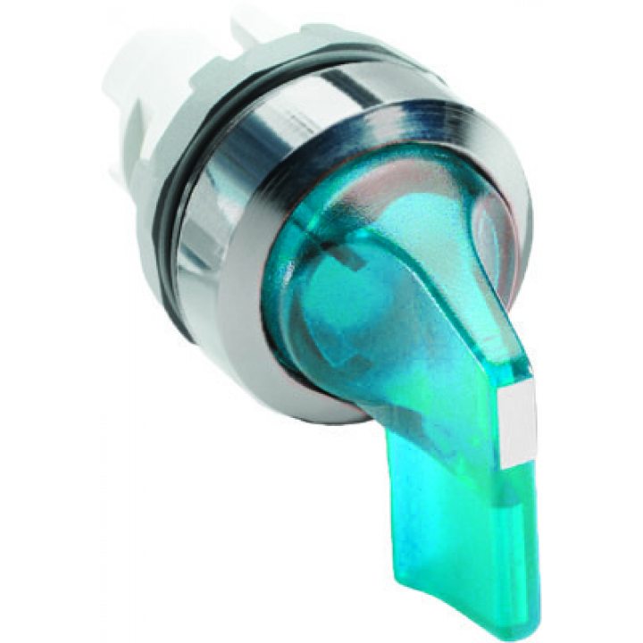 Купить Переключатель (короткая ручка) синий 2-х позиционный с ...