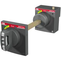 Рукоятка поворотная аварийная на дверь для выключателя стационарного/втычного исполнения RHE_EM XT2-XT4 F/P
