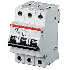 Автомат.выкл-ль 3-полюсный S203P D13 в Выключатель автоматический модульный от ABB в интернет магазине ЭлектроОм электротовары 2CDS283001R0131 2CDS283001R0131 ABB