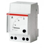 Амперметр аналоговый модульный прямого включения для измерения переменного тока со шкалой до  10А серия AMT 1/10