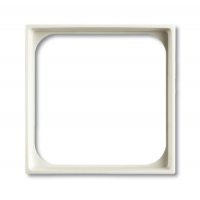Промежуточное кольцо с откидной крышкой для накладок 50x50 мм, Basic 55, chalet-white