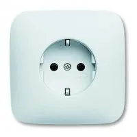 Розетка SCHUKO 16А 250В в сборе, Reflex SI, альп. белый
