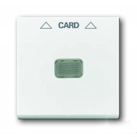 Накладка для механизма карточного выключателя 2025 U, Basic 55, альп. белый