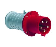 Вилка кабельная 463P6, 63А, 3P+N+E, IP44, 6ч