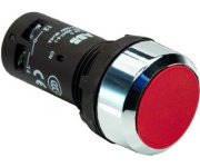 Кнопка красная без фиксации 1HO тип CP1-30R-10 