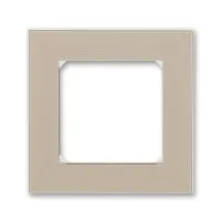 Рамка Levit 1п кофе макиато/бел. ABB 2CHH015010A6018