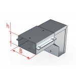 Короба угловые для поворота вниз на 90° СУН Короба угловые для поворота вниз на 90° СУН