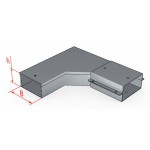 Короба угловые для горизонтального поворота на 90° СУ Короба угловые для горизонтального поворота на 90° СУ