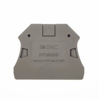 Изолятор торцевой для клемм TUR-2.5...10, серый