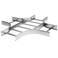 X-ответвитель 80х300 R-600, цинк-ламель