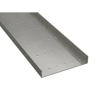 Лоток перфорированный 300х80 L 3000, стеклопластик