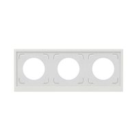 Рамка 3 поста IP44, KANT, белый песок
