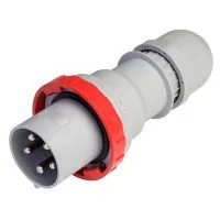 Вилка эл. каб. 63А 3P+E+N 400В IP67 ДКС