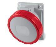 Розетка панельная с наклоном IP67 32А 3P+E 400В