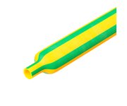 Самозатухающая термоусаживаемая трубка в рулоне 6/2 мм желто-зеленый 3:1