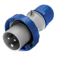 Вилка эл. каб. 32А 2P+E 230В IP67 ДКС