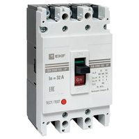 ВА-99М 100/20А 3P 35кА с электромагнитным расцепителем EKF