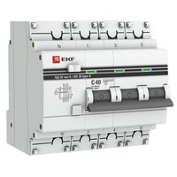 АВДТ АД-32 3P+N 40А х-ка С 30мА тип A эл. 4,5кА PROXIMA EKF