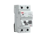 АВДТ DVA-6 1P+N 20А х-ка D 100мА тип AС эл-мех. 6кА AVERES EKF