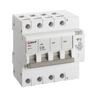 АВДТ АД-4 4P (S) 32А х-ка C 100мА тип АС эл. 6кА PROXIMA EKF
