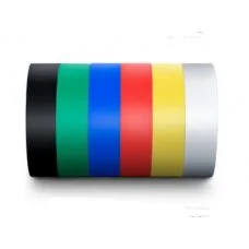 Изолента ПВХ 0,15х19мм 20М (уп./10 шт) красная HLT