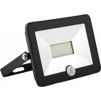 Светодиодный прожектор SAFFIT с встроенным датчиком SFL80-50 IP65 50W 6400K черный
