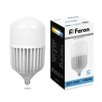 Лампа светодиодная Feron LB-65 E27-E40 100W 6400K