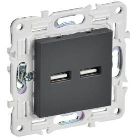 SKANDY Розетка USB A+A 3,1А SK-R15T титан IEK в Розетка от IEK ( ИЭК ) в интернет магазине ЭлектроОм электротовары SK-U21-D31-K48 SK-U21-D31-K48 IEK ( ИЭК )