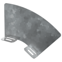 Перегородка разделительная 80мм поворота вертикального внешнего 45град HDZ IEK