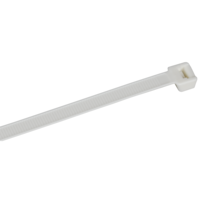 Хомут P6.6 самозатухающий белый 7,6х370мм IEK