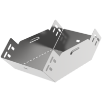 ESCA 3 Поворот вертикальный внутренний 90град 80х150-0,6 IEK