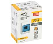 Бокс ЩРН-П-6 модулей навесн.пластик IP41 IEK серия Home