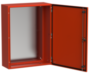 TITAN 5 Корпус металлический ЩМП-80.60.30 УХЛ1 IP66 RAL3020 красный IEK