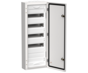 Корпус металлический ЩРн-60 (1х60) 835х310х140 IP54 бел. (одна дверь) TITAN 5 IEK TI5-50-N-060-54
