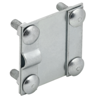 Зажим соединительный контрольный пруток 6-10мм-полоса 40мм оцинкованная сталь IEK