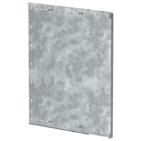 FORMAT Перегородка секционирования вертикальная для вертикального шинного отсека 500х400мм в шкаф глубиной 800мм IEK