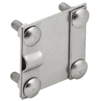 Зажим соединительный контрольный пруток 6-10мм-полоса 40мм нержавеющая сталь IEK