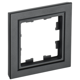 Рамка 1-м BRITE РУ-1-БрЧ черн. IEK BR-M12-K02 в Рамка декоративная для электроустановочных устройств от IEK ( ИЭК ) в интернет магазине ЭлектроОм электротовары BR-M12-K02 BR-M12-K02 IEK ( ИЭК )